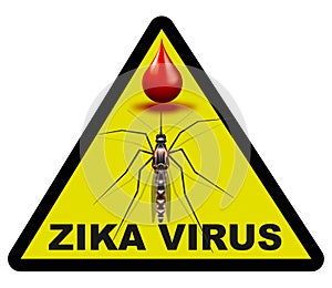 Zika virus alert signal