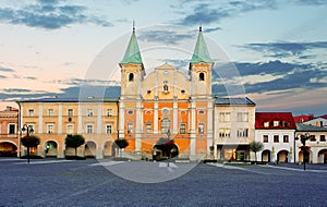 Zilina city - Slovakia, Marianske Square