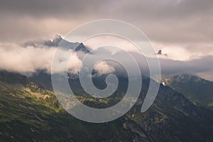 Zillertal peaks photo