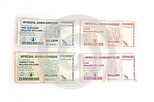 Zimbabwe dollars