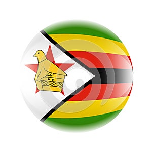 Zimbabwe Flag icon in the