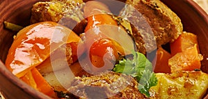 Zimbabwean beef stew