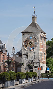 Zimmer tower with Jubilee clock in Lier, Belgium photo