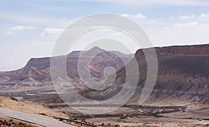 The Zin Valley from Midreshet Ben Gurion