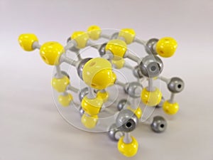 Zinc blende structure, zinc blende model