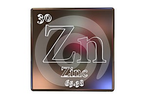 Zinc chemical element