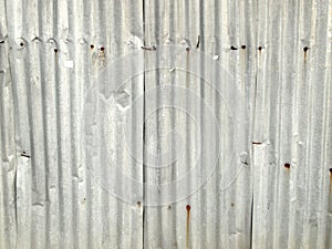 Zinc galvanized grunge metal texture