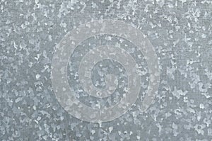 Zinc galvanized grunge metal texture may be used as background. photo