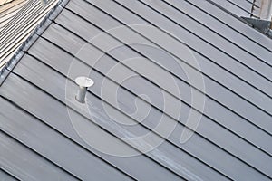 An zinc roof photo