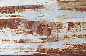 Zinc rust texture