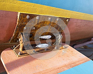 Sacrificial zinc anode photo