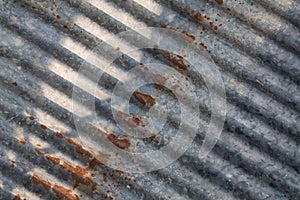 Zinc texture background