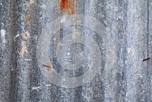 Zinc wall texture pattern background rusty corrugated metal old decay