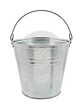 Zinced bucket photo
