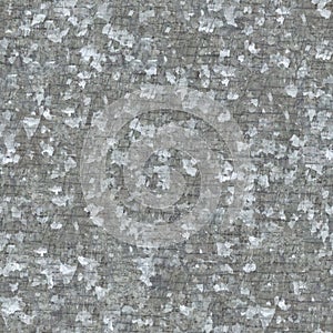 Zinced Tin Surface. Seamless Texture.