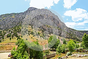 The Zindan Cave near Aksu village in Isparta.