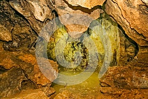 Zindan Cave near Aksu Village in Isparta of Turkey.