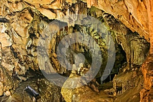 Zindan Cave near Aksu Village in Isparta of Turkey.