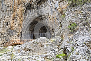 Zindan Cave near Aksu Village in Isparta of Turkey.