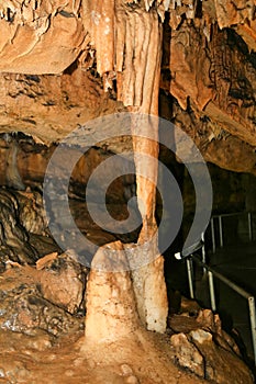 Zindan Cave near Aksu village in Isparta of Turkey.