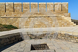 Zindan - underground prison in Naryn-Kala fortress. Derbent