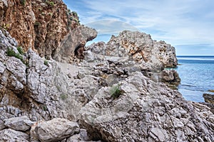 Zingaro park on Sicily island