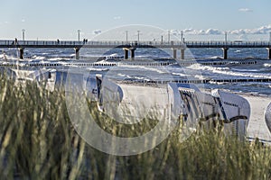 holiday on the beach of Zingst