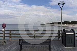 holiday on the beach of Zingst