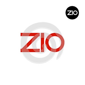 ZIO Logo Letter Monogram Design