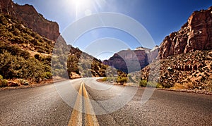 Zion Canyon National Park, Utah