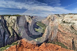 Zion Canyon From Observation Point