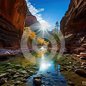 zion national park Arizona landscape view