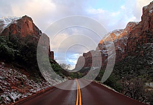 Zion National Park Landscape