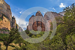 Zion National Park at Sunset, Utah