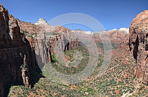 Zion overlook trail photo