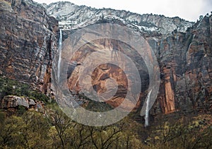 Zion Waterfalls