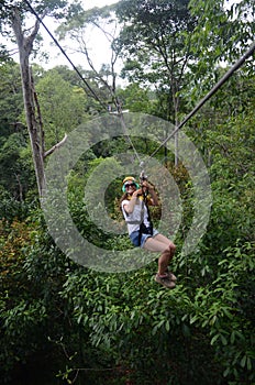 Zip line