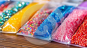 Ziplock Bag for Craft Beads