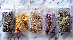 Ziplock Bag for Herbal Teas