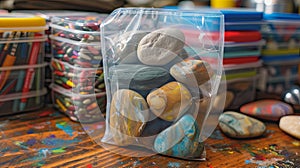 Ziplock Bag for Painted Rocks