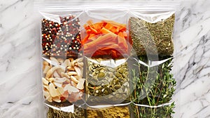 Ziplock Bag for Soup Mixes