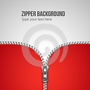 Zipper background