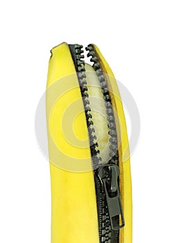 Zippered banana