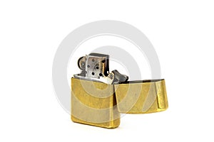 Zippo Lighter Isolated