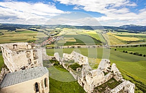 Hrad Zipser Spišský hrad Slovensko památky světového dědictví UNESCO