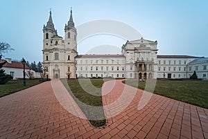 Zirc Abbey situated in Zirc  Hungary