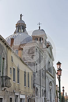 Zitelle Church on Giudecca island in Venice, Italy. photo