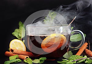 Zitrone Tea Citrustea Mint Peppermint Cinnamon photo