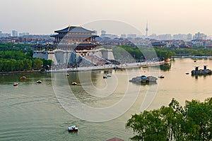 The Ziyunlou building landscape xian