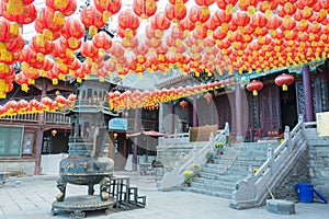 ZIZHULIN at South Mount Wutai(Nanwutai). a famous landscape in Xian, Shaanxi, China.